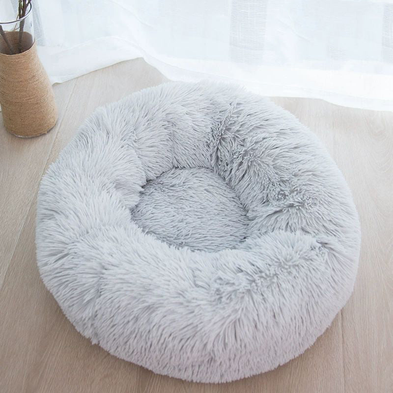 Cama Tipo Nido para Mascotas GRIS