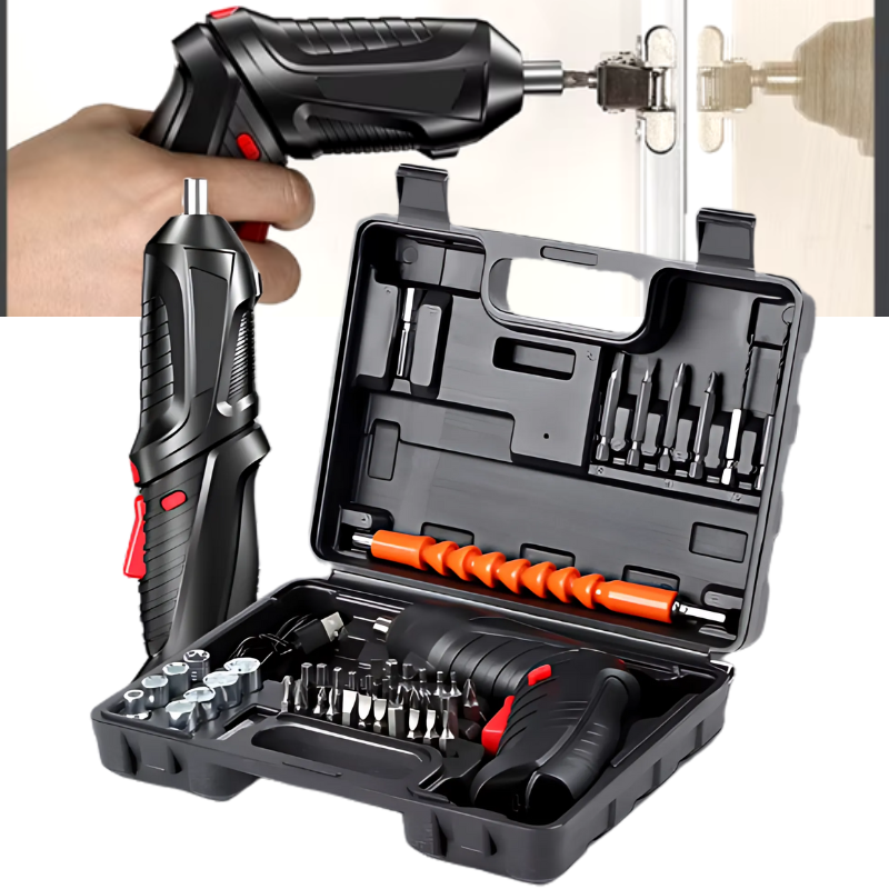 Kit Destornillador Inalámbrico 47 Piezas