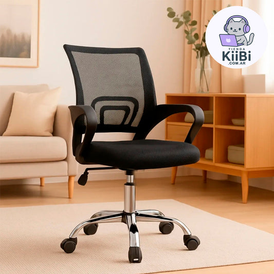 Silla de Oficina Ergonómica Apoyo Lumbar