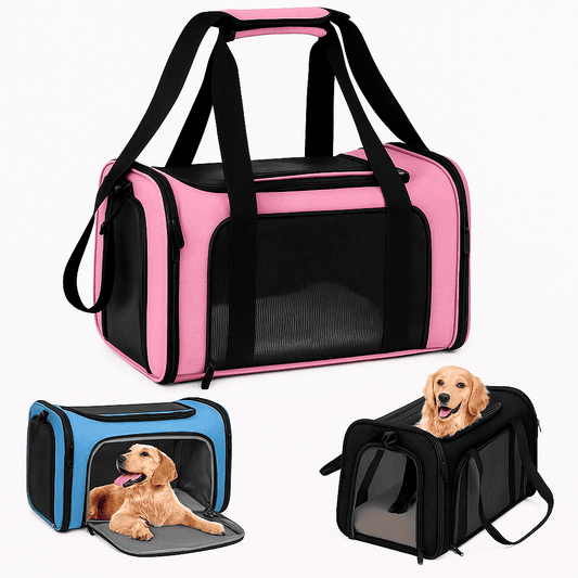 Bolso Transportador Para Mascotas NEGRO