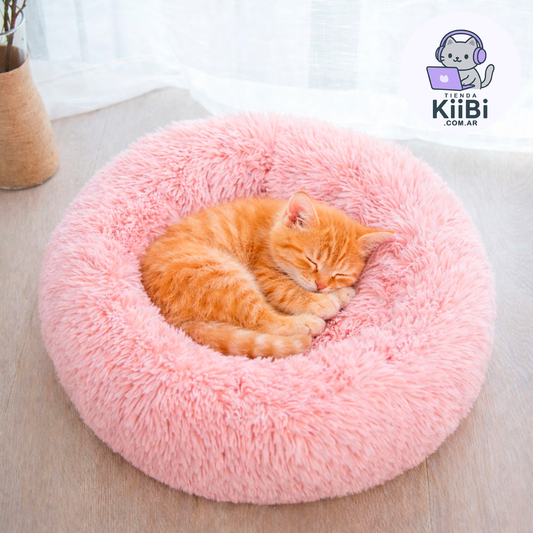 Cama Tipo Nido para Mascotas ROSA