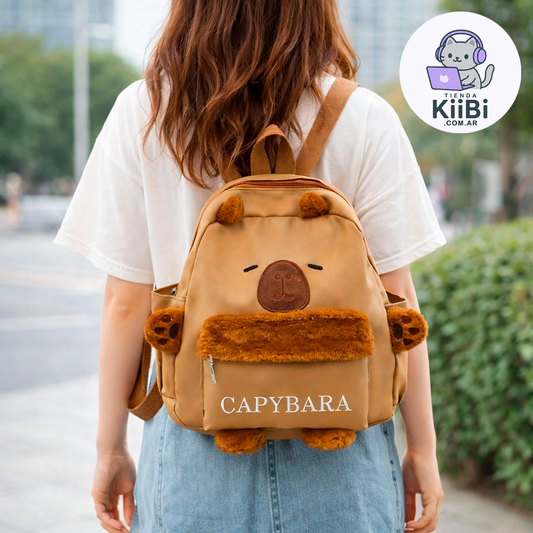 Mochila Infantil Capibara Carpincho
